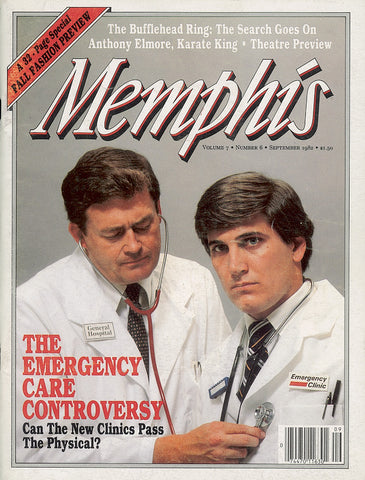 September 1982, Memphis magazine