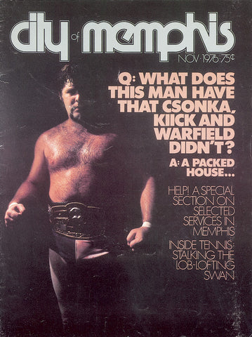 November 1976, Memphis magazine