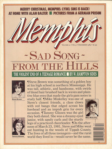 December 1985, Memphis magazine