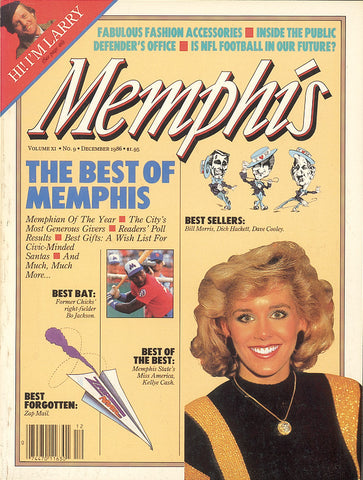 December 1986, Memphis magazine