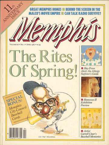 April 1987, Memphis magazine