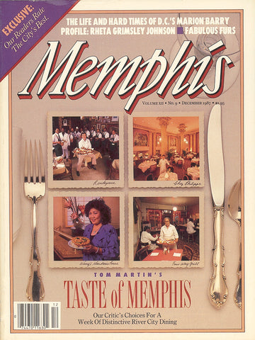 December 1987, Memphis magazine