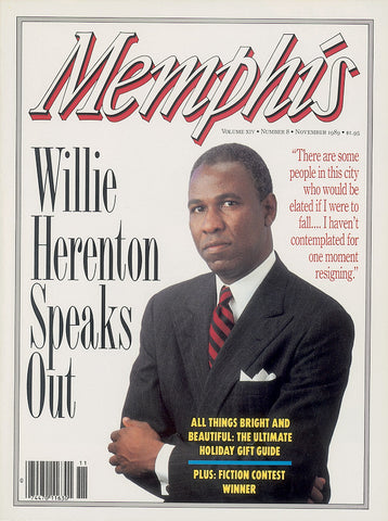 November 1989, Memphis magazine