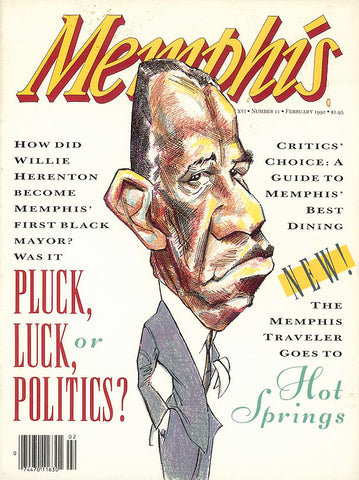 February 1992, Memphis magazine