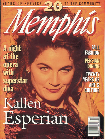 November 1995, Memphis magazine
