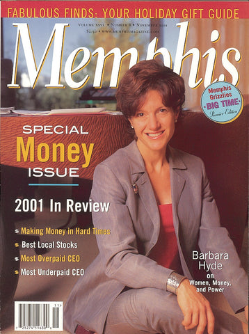 November 2001, Memphis magazine